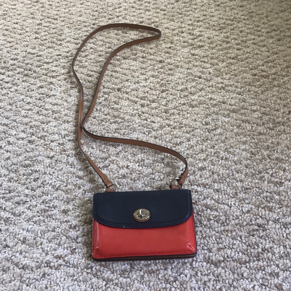 Coach Mini Wallet/ Crossbody Purse
